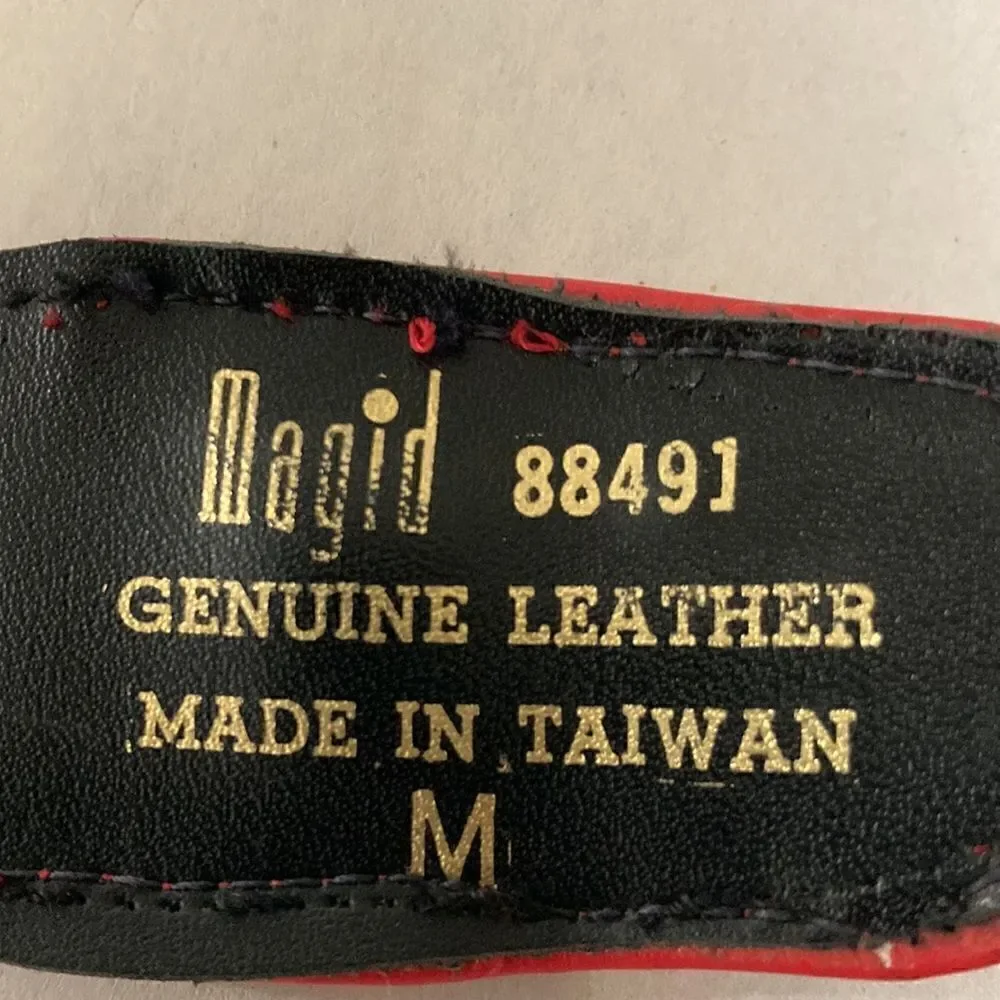 Magid genuine leather  vintage belt